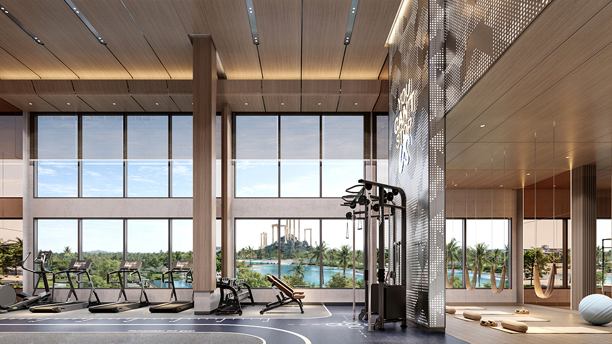 PHÒNG TẬP GYM HIỆN ĐẠI